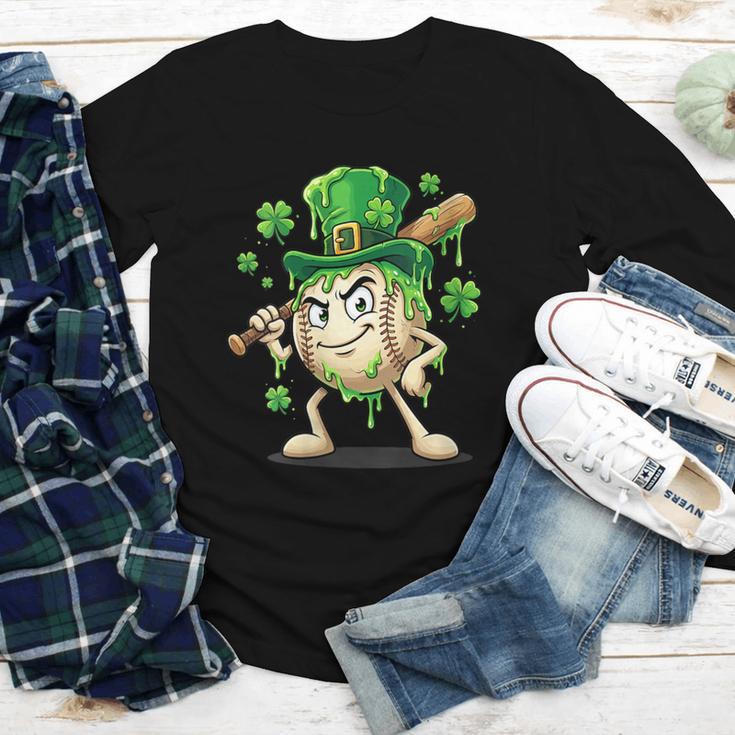 Women's St Patricks Day Baseball Leprechaun Shamrock Player Boys Kid Youth Long Sleeve Tee Women's St Patricks Day Baseball Leprechaun Shamrock Player Boys Kid Youth Long Sleeve Tee