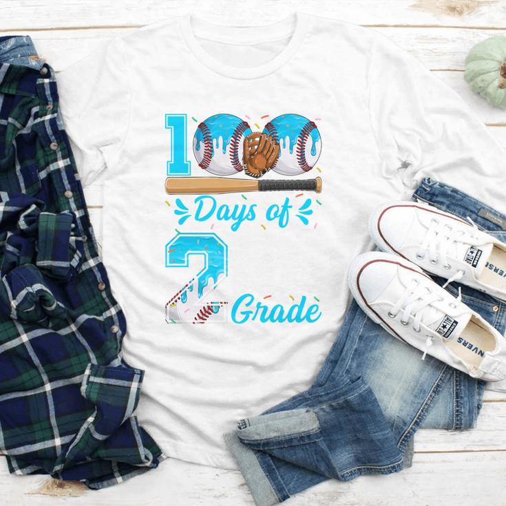 100 Days Of 2nd Grade Baseball 100th Day Of School Boys Kids Youth Long Sleeve Tee 100 Days Of 2nd Grade Baseball 100th Day Of School Boys Kids Youth Long Sleeve Tee