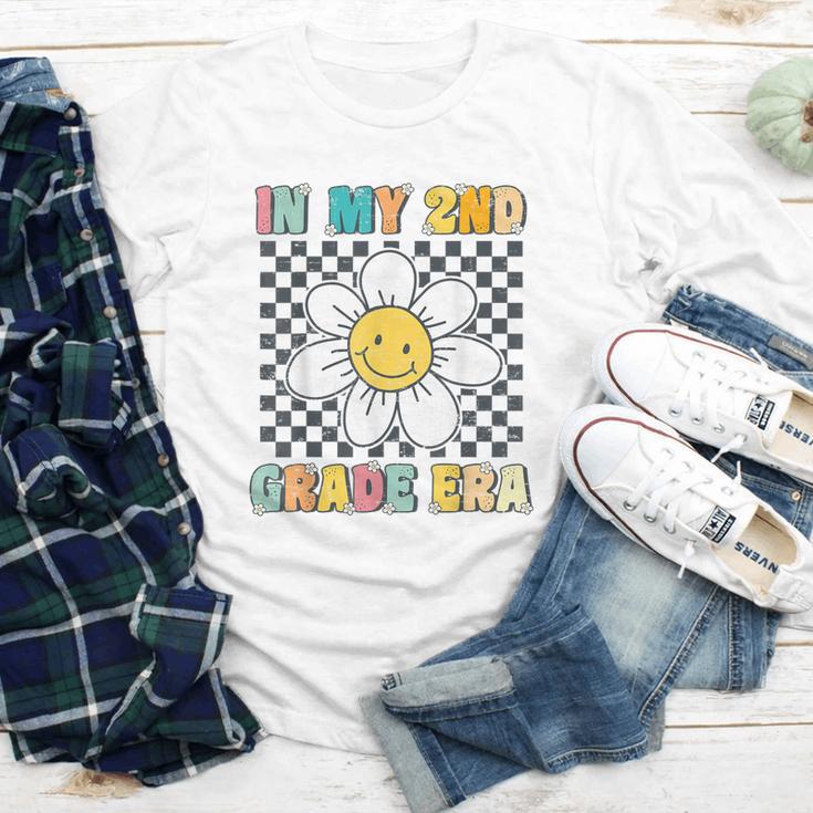 In My 2nd Grade Era Retro Groovy Second Grade Back To School Youth Long Sleeve Tee