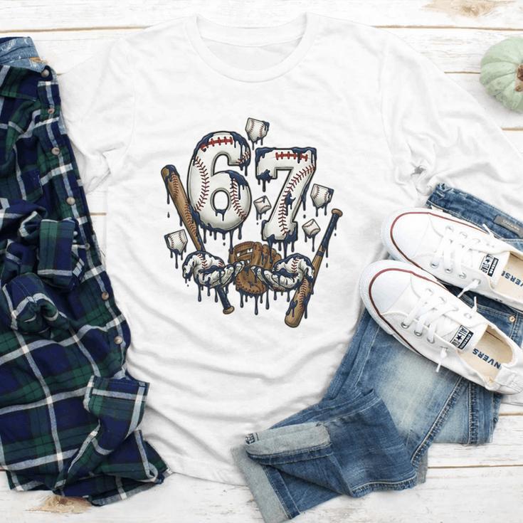 67 Baseball Six Seven Baseball 6 7 Kids Boys Girls Premium Tri-Blend Youth Long Sleeve Tee 67 Baseball Six Seven Baseball 6 7 Kids Boys Girls Premium Tri-Blend Youth Long Sleeve Tee