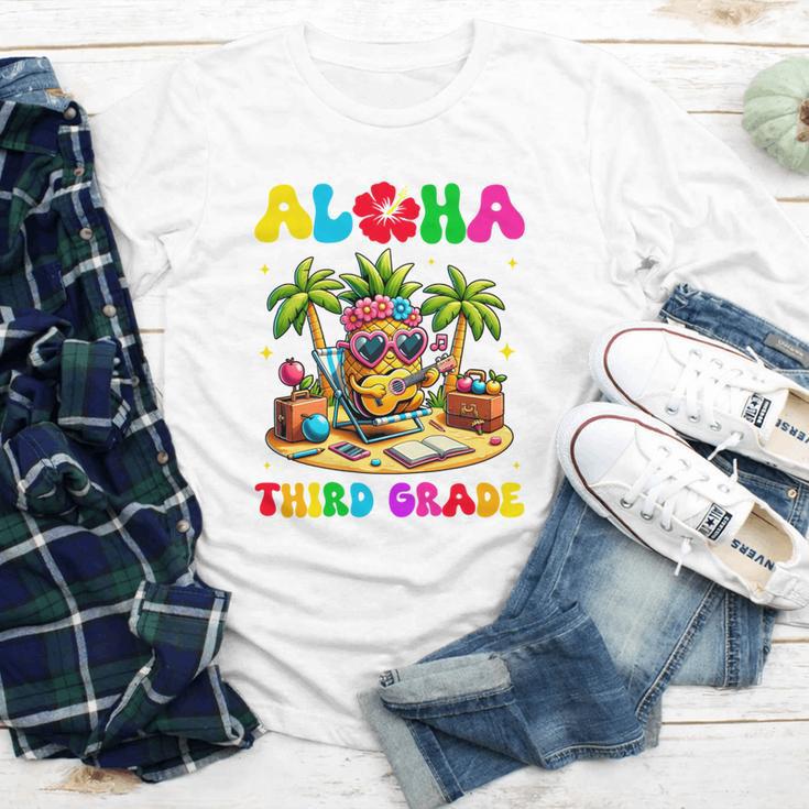 Aloha Third Grade Pineapple Hawaii Back To School Kids Girl Performance Youth Long Sleeve Tee Aloha Third Grade Pineapple Hawaii Back To School Kids Girl Performance Youth Long Sleeve Tee