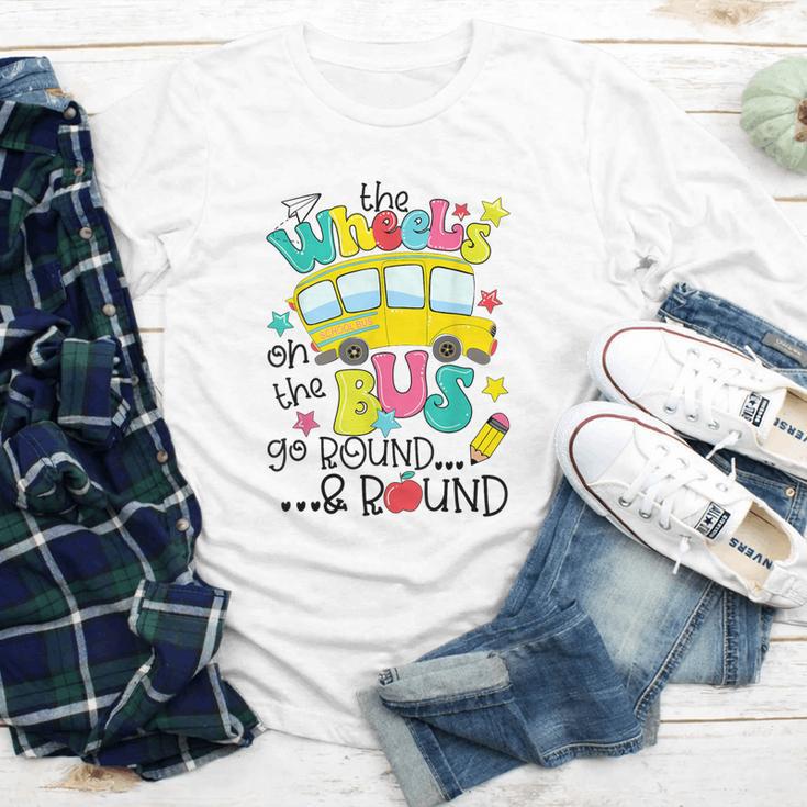 Back To School The WHEELS On The BUS Toddler Kids Boys Youth Long Sleeve Tee Back To School The WHEELS On The BUS Toddler Kids Boys Youth Long Sleeve Tee