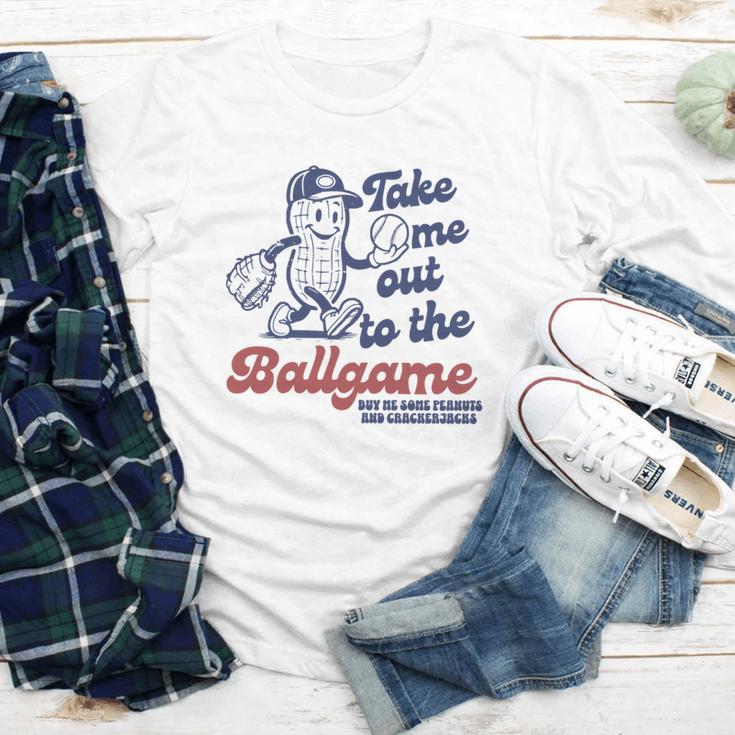Take Me Out To The Ball Game Retro Peanuts Baseball Sports Youth Long Sleeve Tee Take Me Out To The Ball Game Retro Peanuts Baseball Sports Youth Long Sleeve Tee