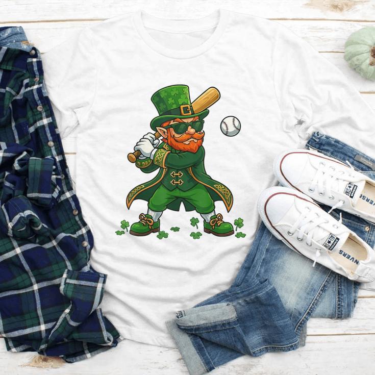 Baseball St Patricks Day Leprechaun Boys Girls Men Women Youth Long Sleeve Tee