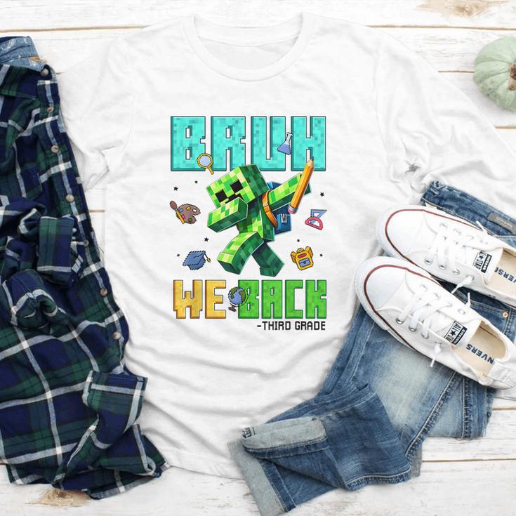 Bruh We Back 3rd Grade Back To School Gamer Dabbing Boy Kids Youth Long Sleeve Tee Bruh We Back 3rd Grade Back To School Gamer Dabbing Boy Kids Youth Long Sleeve Tee