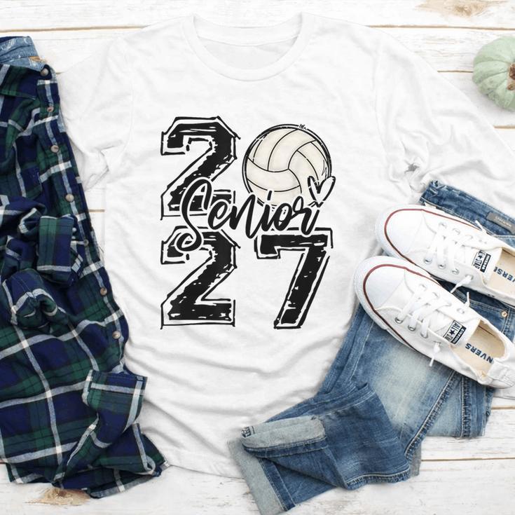 Class Of 2027 Volleyball Senior 2027 Back To School Youth Long Sleeve Tee Class Of 2027 Volleyball Senior 2027 Back To School Youth Long Sleeve Tee