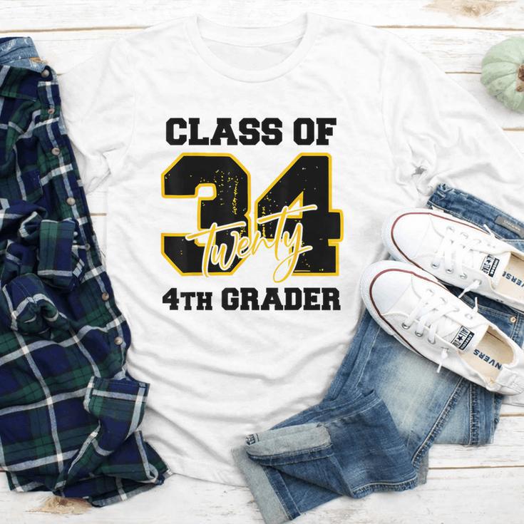 Class Of 2034 4th Grader Elementary School Back To School Youth Long Sleeve Tee Class Of 2034 4th Grader Elementary School Back To School Youth Long Sleeve Tee