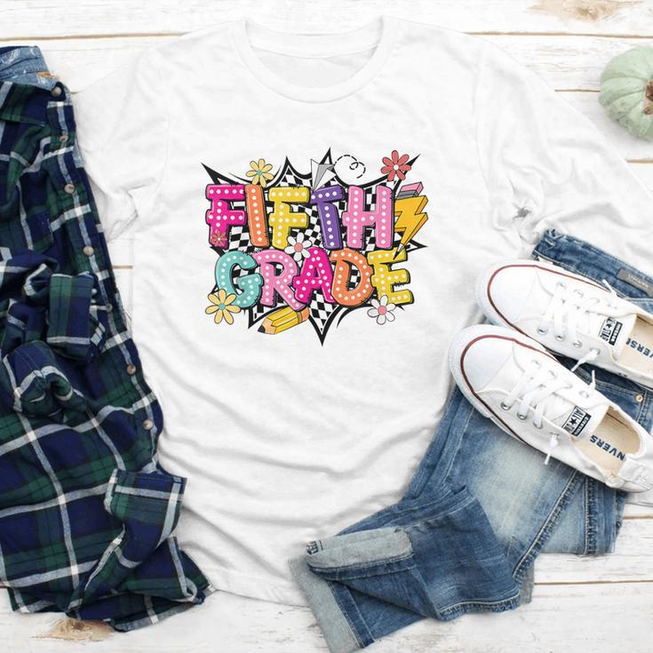 First Day Of School Fifth Grade Back To School Kids Youth Long Sleeve Tee First Day Of School Fifth Grade Back To School Kids Youth Long Sleeve Tee