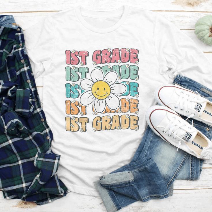 Groovy 1st Grade Back To School First Day Of First Grade Youth Long Sleeve Tee Groovy 1st Grade Back To School First Day Of First Grade Youth Long Sleeve Tee