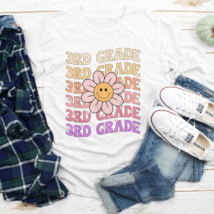 Groovy 3rd Grade Back To School Retro Groovy Third Grade Youth Long Sleeve Tee