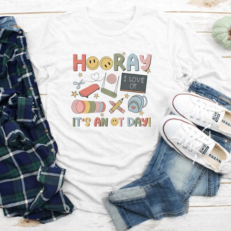 Hooray It’s An OT Day Occupational Therapy Back To School Premium Tri-Blend Youth Long Sleeve Tee