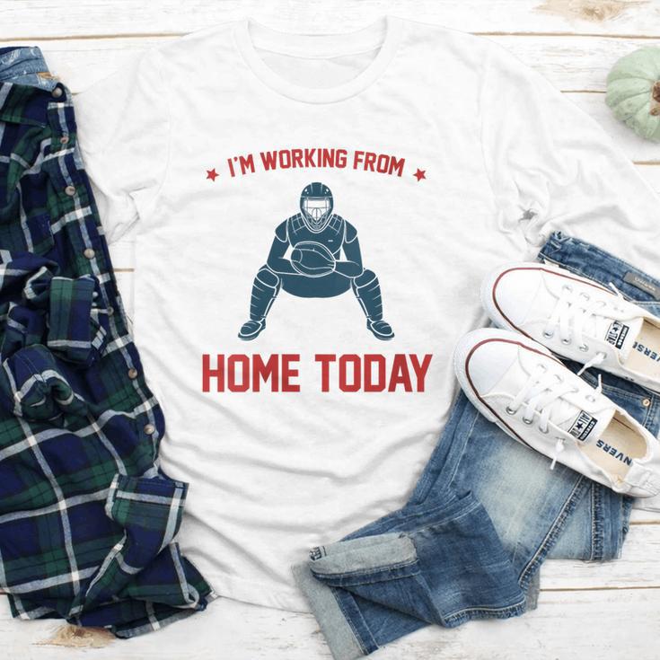 I'm Working From Home Today Baseball Lover Men Women Youth Long Sleeve Tee I'm Working From Home Today Baseball Lover Men Women Youth Long Sleeve Tee