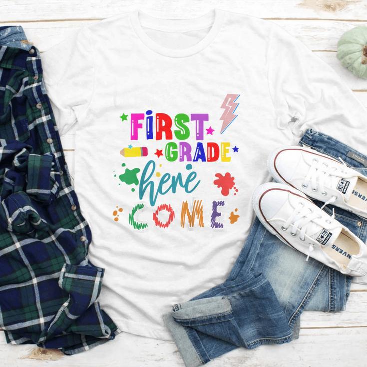 Kids Watch Out First Grade Here I Come 1st Grade Back To School Youth Long Sleeve Tee Kids Watch Out First Grade Here I Come 1st Grade Back To School Youth Long Sleeve Tee