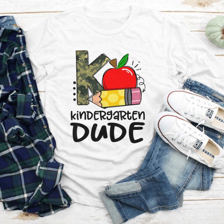 Kindergarten Dude Student Kindergarten Squad Back To School Youth Long Sleeve Tee