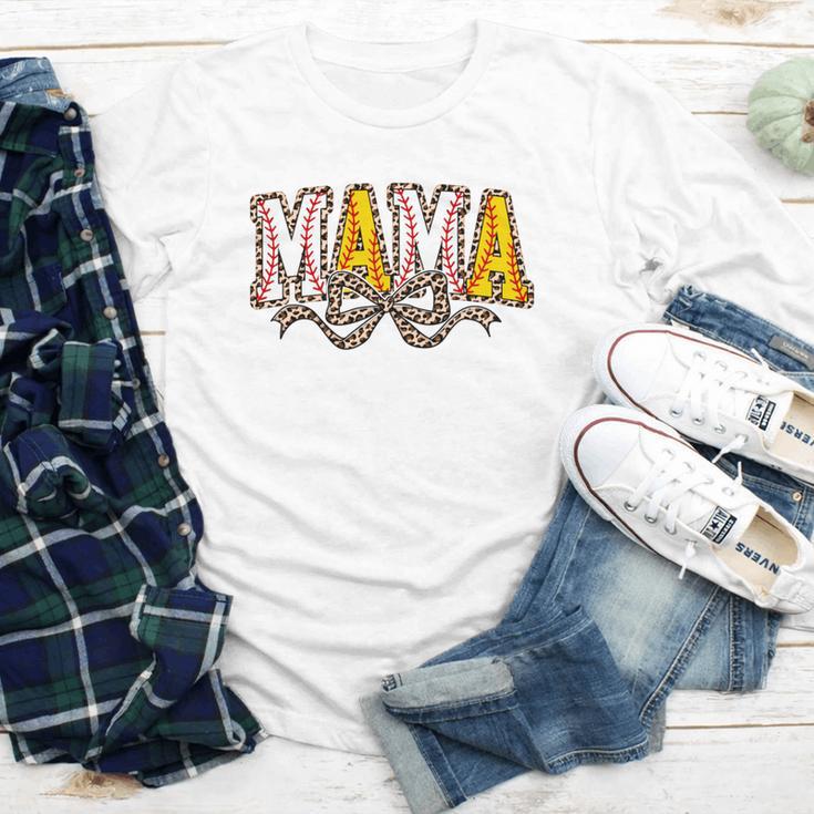 Leopard Baseball Softball Mama Bow Softball Baseball Mom Youth Long Sleeve Tee Leopard Baseball Softball Mama Bow Softball Baseball Mom Youth Long Sleeve Tee