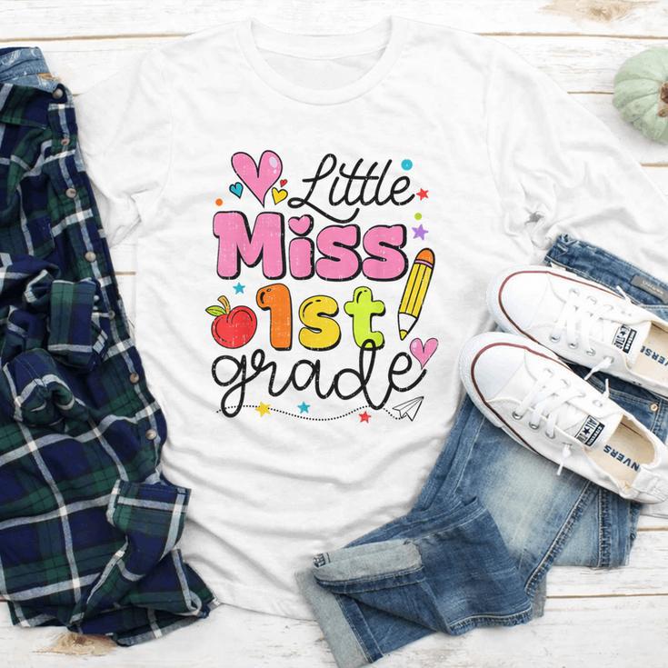 Little Miss 1st Grade Back To School Cute First Grade Girls Youth Long Sleeve Tee Little Miss 1st Grade Back To School Cute First Grade Girls Youth Long Sleeve Tee