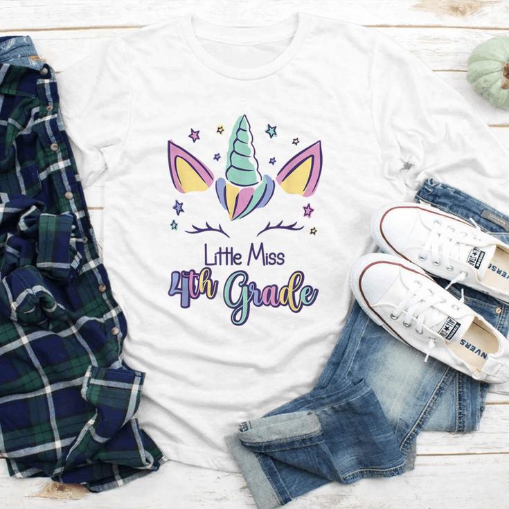 Little Miss Fourth Grade 2026 Back To School 4th Grade Girls Youth Long Sleeve Tee Little Miss Fourth Grade 2026 Back To School 4th Grade Girls Youth Long Sleeve Tee