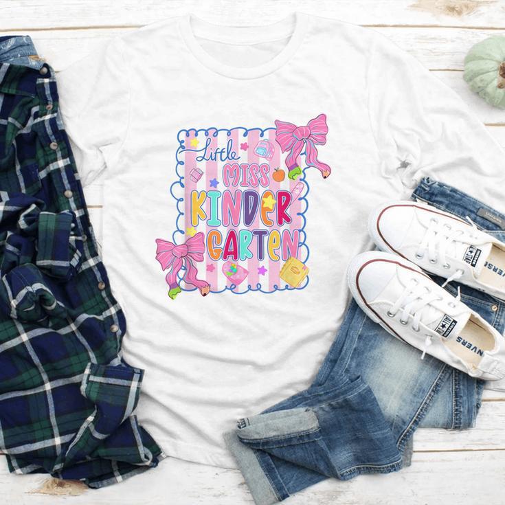 Little Miss Kindergarten Kids Girls Coquette Back To School Youth Long Sleeve Tee Little Miss Kindergarten Kids Girls Coquette Back To School Youth Long Sleeve Tee