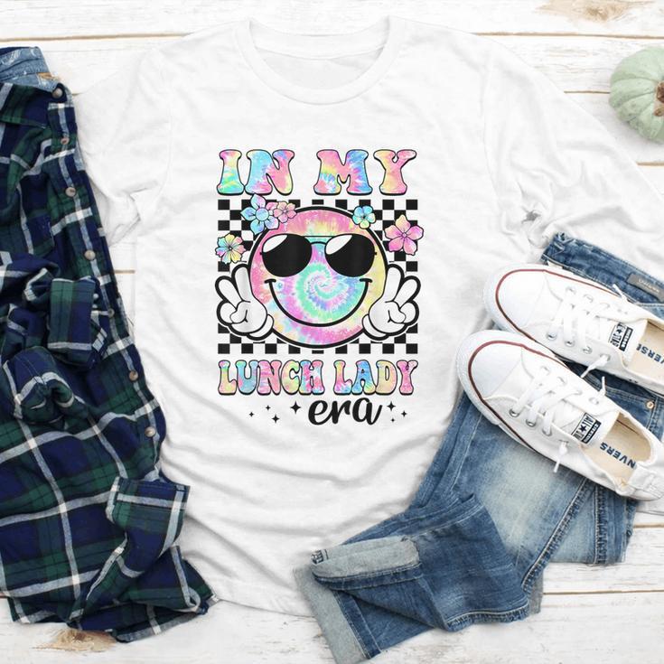 In My Lunch Lady Era Groovy Retro Back To School Youth Long Sleeve Tee