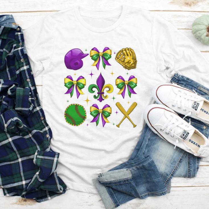 Mardi Gras Baseball Coquette Bow Fat Tuesday Parade Girls Youth Long Sleeve Tee Mardi Gras Baseball Coquette Bow Fat Tuesday Parade Girls Youth Long Sleeve Tee