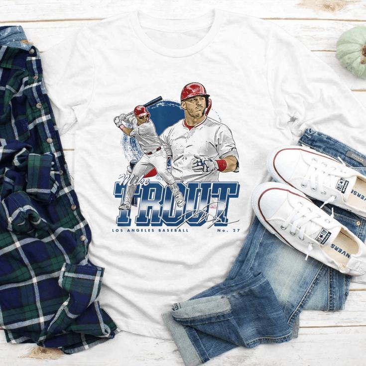 Mike Trout Los Angeles A MLB Baseball Players MLBMTR302N Youth Long Sleeve Tee