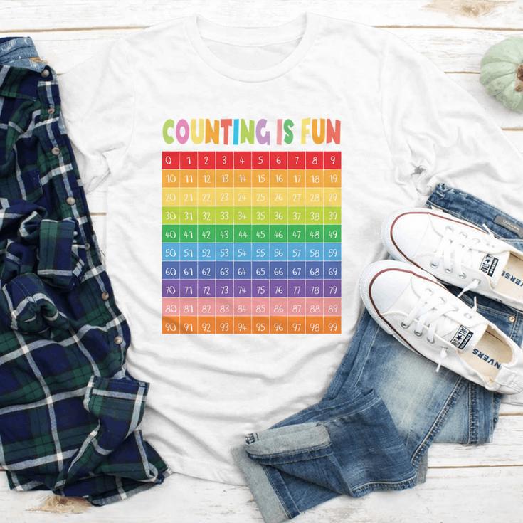 Numbers Learning Cute Numbers 0-100 Back To School Counting Youth Long Sleeve Tee Numbers Learning Cute Numbers 0-100 Back To School Counting Youth Long Sleeve Tee
