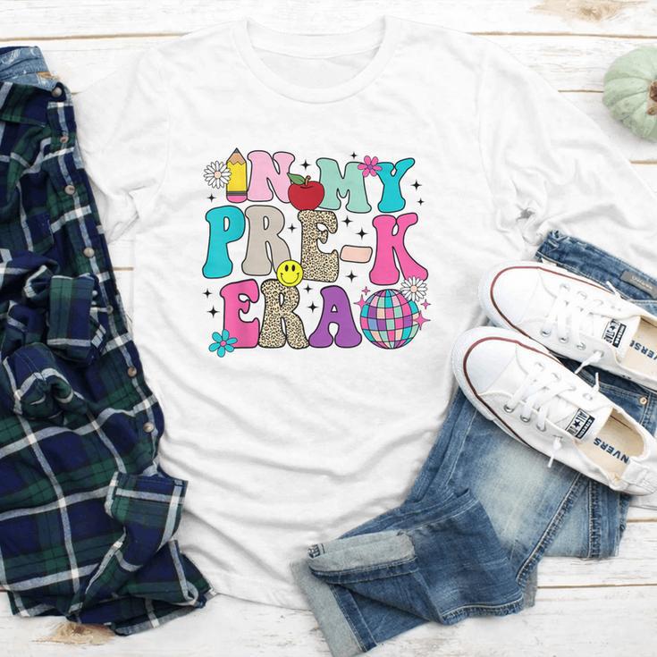 In My Pre-K Era Back To School Retro Groovy Preschool Youth Long Sleeve Tee In My Pre-K Era Back To School Retro Groovy Preschool Youth Long Sleeve Tee