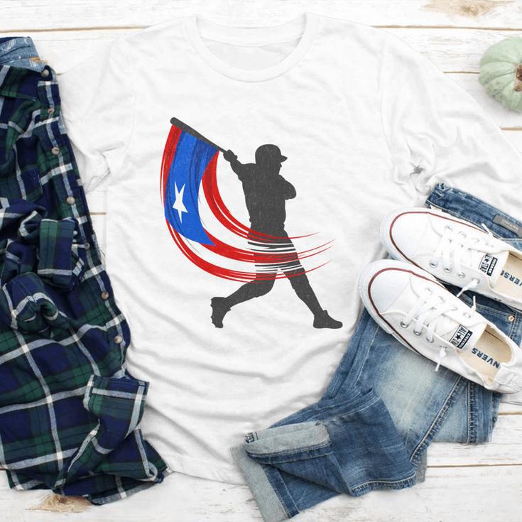 Puerto Rico Baseball Flag Player Boricua Heritage Sports Youth Long Sleeve Tee Puerto Rico Baseball Flag Player Boricua Heritage Sports Youth Long Sleeve Tee
