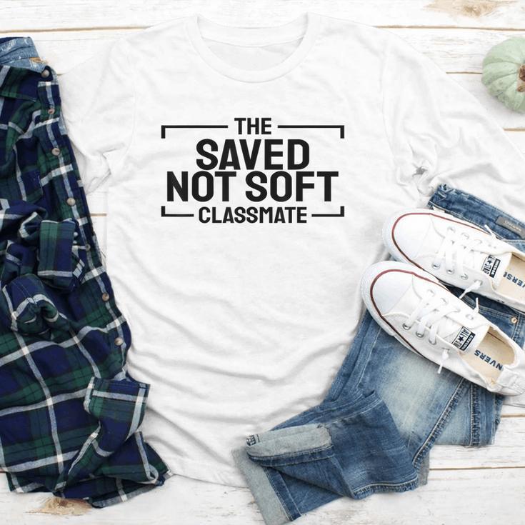 The Saved Not Soft Classmate College Students Back To School Youth Long Sleeve Tee