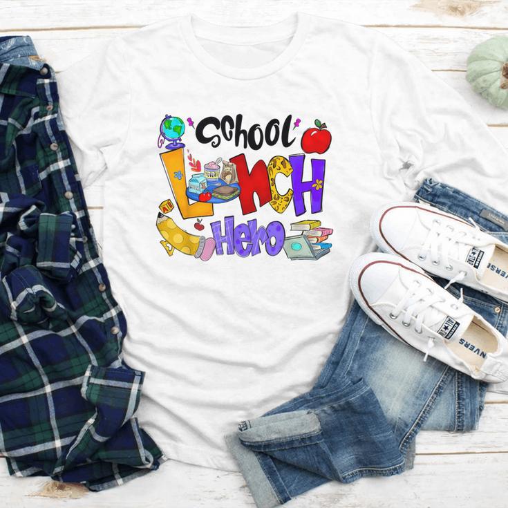 School Lunch Hero Cafeteria Squad Workers Back To School Youth Long Sleeve Tee