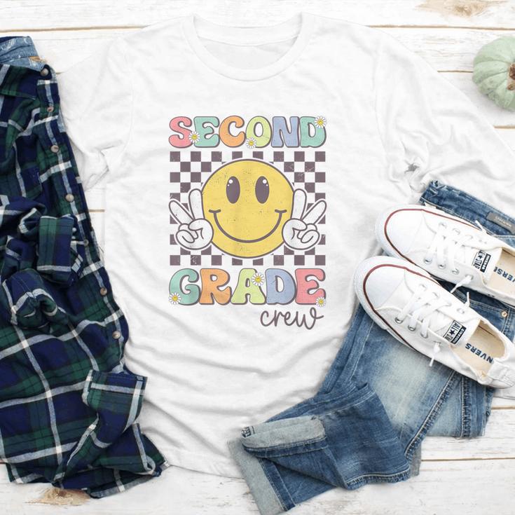 Second Grade Crew Smile Face Back To School 2nd Grade Team Youth Long Sleeve Tee Second Grade Crew Smile Face Back To School 2nd Grade Team Youth Long Sleeve Tee
