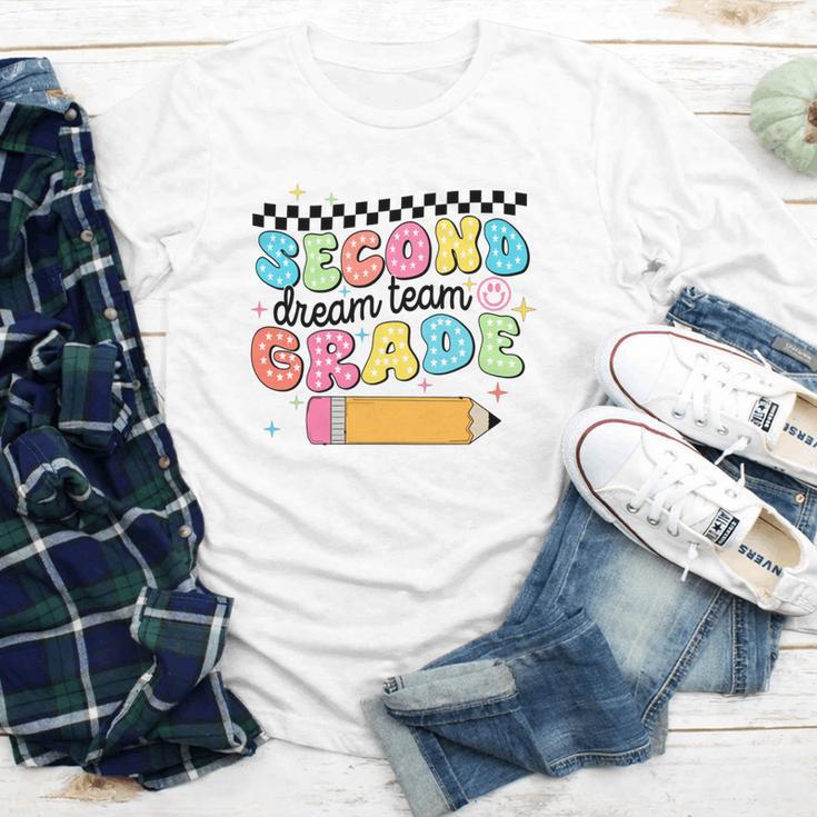Second Grade Dream Team Back To School First Day Of School Performance Youth Long Sleeve Tee