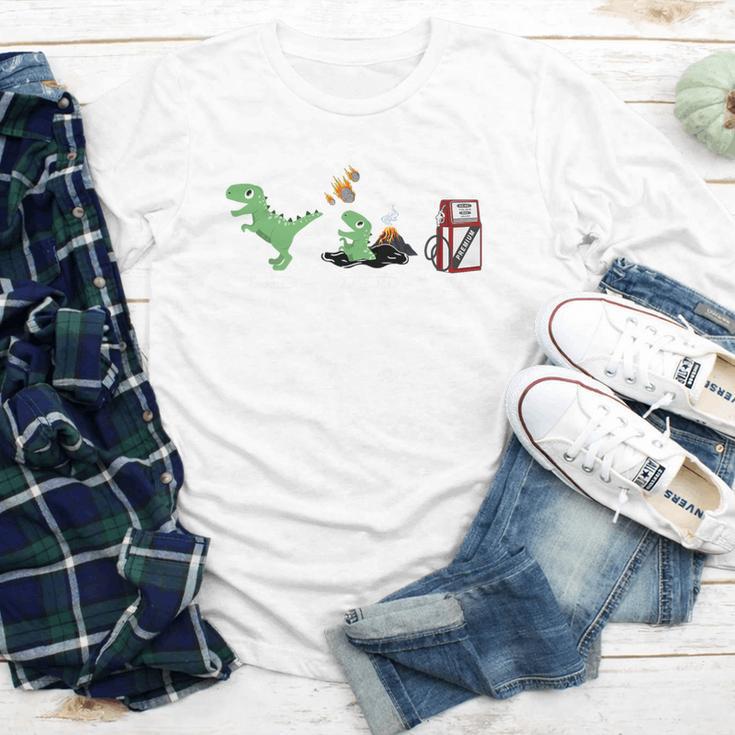 Solid Liquid Gas Dinosaur Back To School Premium Tri-Blend Youth Long Sleeve Tee Solid Liquid Gas Dinosaur Back To School Premium Tri-Blend Youth Long Sleeve Tee