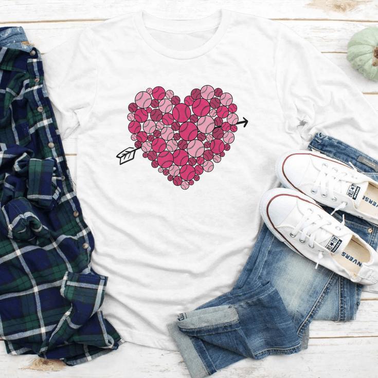 Valentine's Day Baseball Heart Softball Player Sports Lover Youth Long Sleeve Tee Valentine's Day Baseball Heart Softball Player Sports Lover Youth Long Sleeve Tee