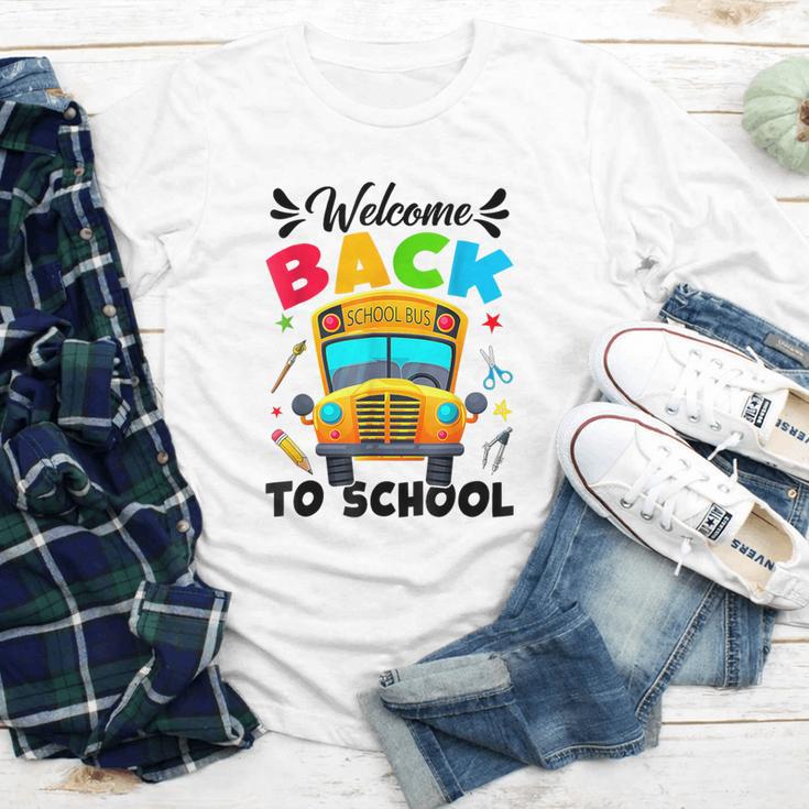Welcome Back To School Outfit School Bus Driver Youth Long Sleeve Tee