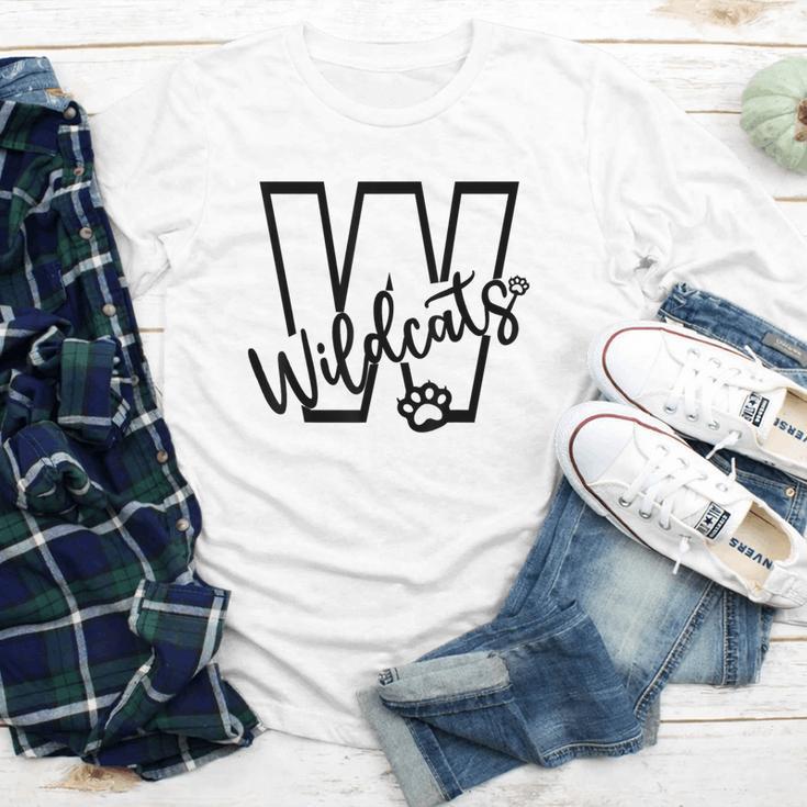 Wildcats School Sports Fan Team Spirit Mascot Back To School Youth Long Sleeve Tee Wildcats School Sports Fan Team Spirit Mascot Back To School Youth Long Sleeve Tee
