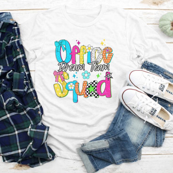 Women Office Squad Dream Team Back To School Front Office Youth Long Sleeve Tee Women Office Squad Dream Team Back To School Front Office Youth Long Sleeve Tee
