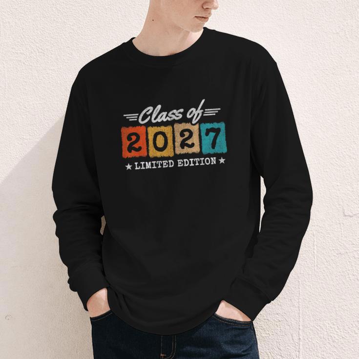 2027 Back To School Graduation Limited Edition Class Of 2027 Youth Long Sleeve Tee 2027 Back To School Graduation Limited Edition Class Of 2027 Youth Long Sleeve Tee