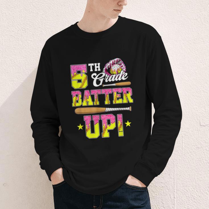 5th Grade Butter Up Softball Ice Cream Drip Back To School Youth Long Sleeve Tee 5th Grade Butter Up Softball Ice Cream Drip Back To School Youth Long Sleeve Tee