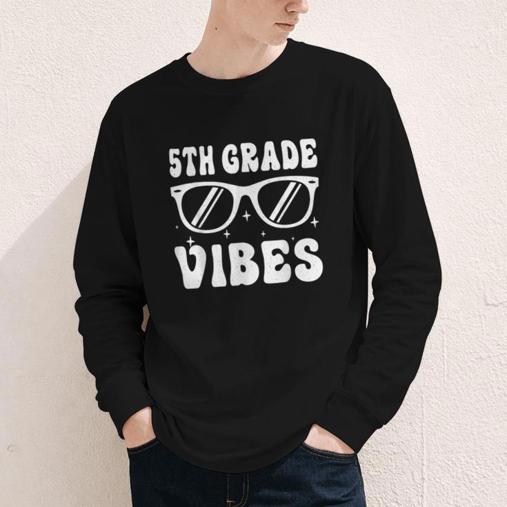 5th Grade Vibes Back To School Graduation Fifth Grade Youth Long Sleeve Tee 5th Grade Vibes Back To School Graduation Fifth Grade Youth Long Sleeve Tee