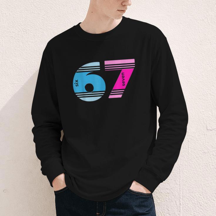 67 Crayon Cool Baseball Crayon 6 7 67 Youth Long Sleeve Tee 67 Crayon Cool Baseball Crayon 6 7 67 Youth Long Sleeve Tee