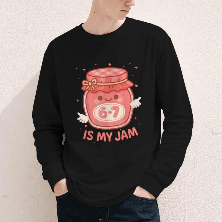 67 Is My Jam Back To School Girls Kids Cute 6 7 Meme Youth Long Sleeve Tee 67 Is My Jam Back To School Girls Kids Cute 6 7 Meme Youth Long Sleeve Tee