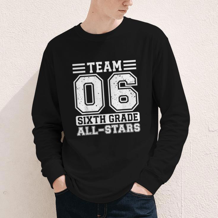 6th Grade Team T-Shirt Sixth Grade Back To School Youth Long Sleeve Tee