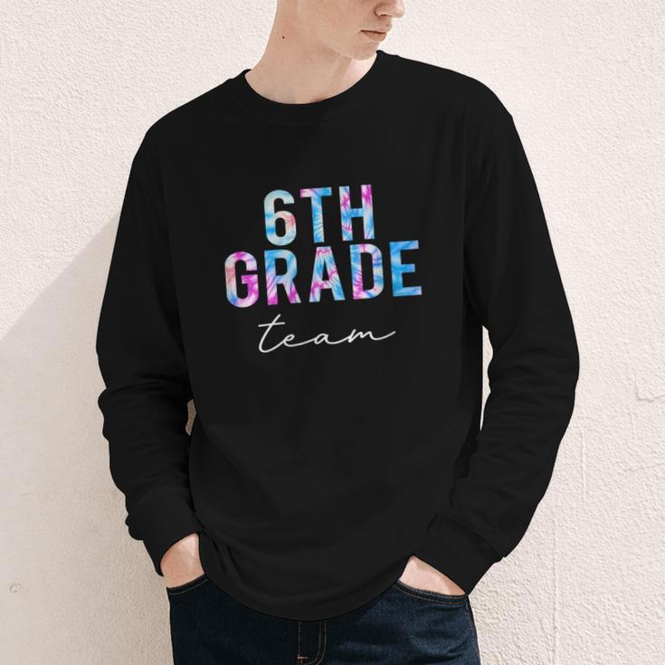 6th Grade Team Tie Dye Back To School First Day Of School Youth Long Sleeve Tee 6th Grade Team Tie Dye Back To School First Day Of School Youth Long Sleeve Tee