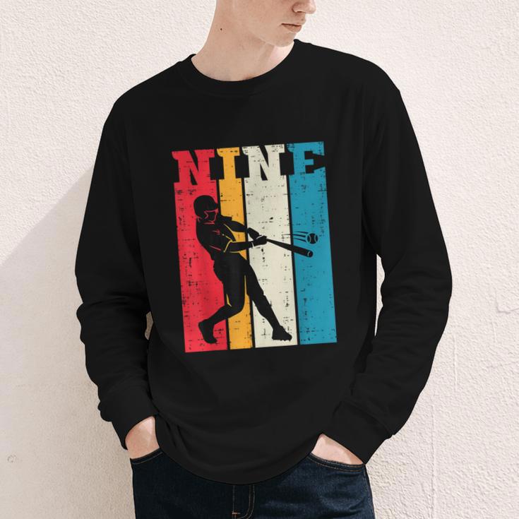 9th Birthday Nine Baseball Batter 9 Year Old Bday Boys Kids Youth Long Sleeve Tee 9th Birthday Nine Baseball Batter 9 Year Old Bday Boys Kids Youth Long Sleeve Tee