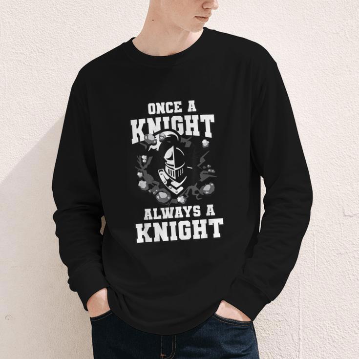 Always A Knight Back To School Spirit Youth Long Sleeve Tee