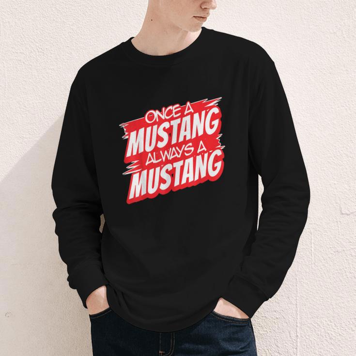Always A Mustang Back To School Spirit R Youth Long Sleeve Tee Always A Mustang Back To School Spirit R Youth Long Sleeve Tee