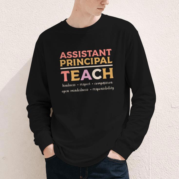 Assistant Principal Back To School Appreciation Principals Youth Long Sleeve Tee Assistant Principal Back To School Appreciation Principals Youth Long Sleeve Tee