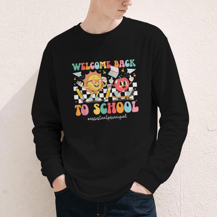 Back To School Assistant Principal First Day Of School Youth Long Sleeve Tee