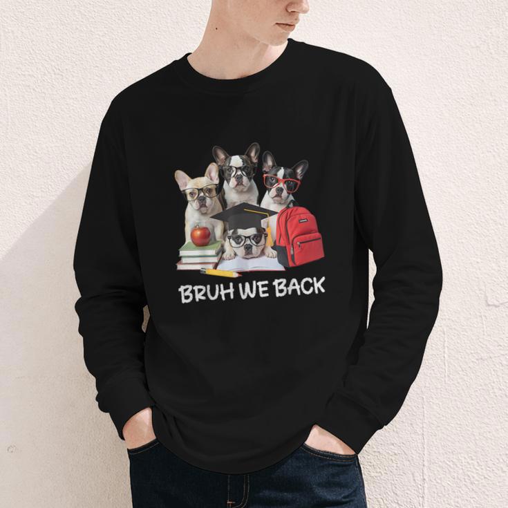 Back To School Cute French Bulldog Puppy Dogs Lovers Youth Long Sleeve Tee Back To School Cute French Bulldog Puppy Dogs Lovers Youth Long Sleeve Tee